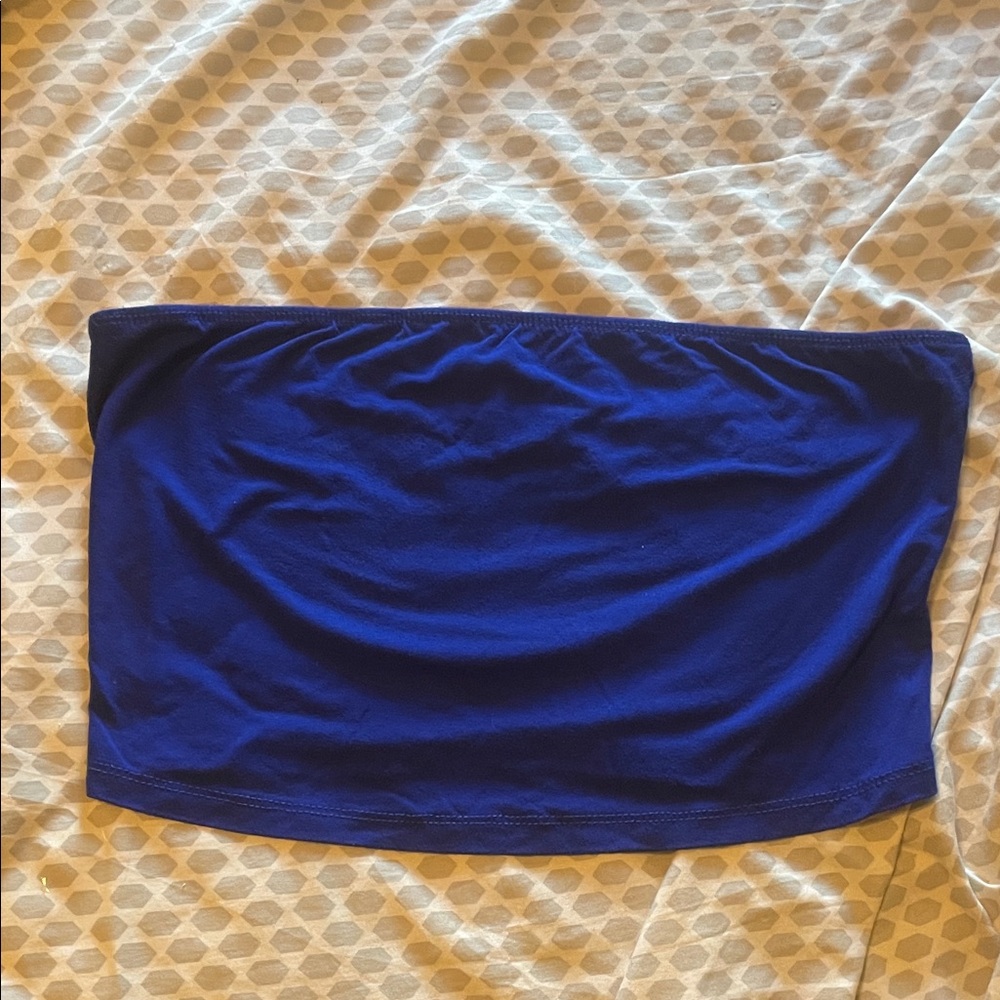 Blue Women's Tube Top